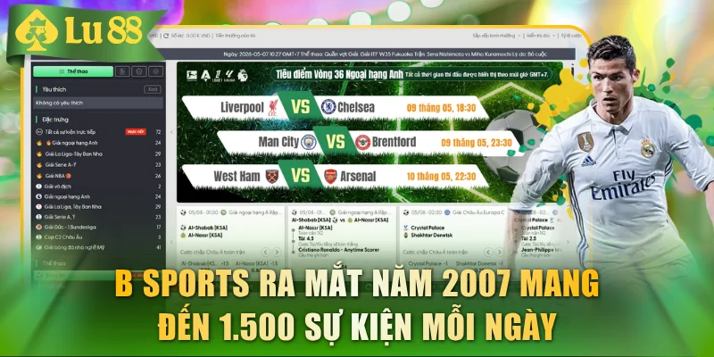 Thể Thao LU88 - Chơi Thả Ga, Nhận Hoàn Trả Lên Đến 1.50%